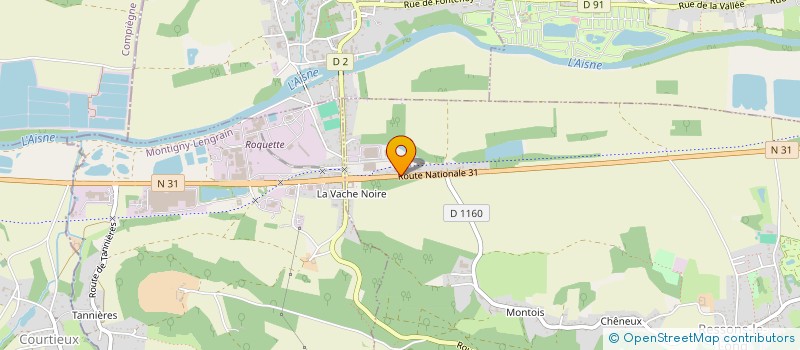 localisation de l'entreprise SCI LVN  RESSONS-LE-LONG