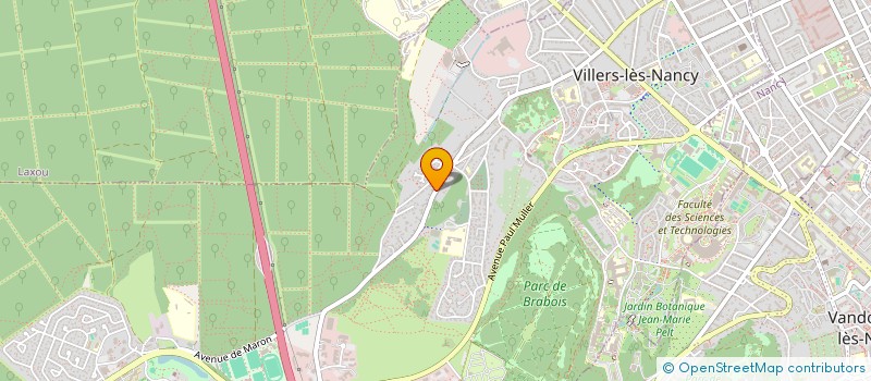 localisation de l'entreprise SCI LVO à VILLERS-LES-NANCY