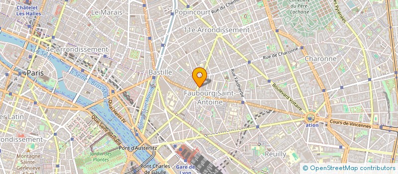 localisation de l'entreprise SCI LVP IMMOBILIER  PARIS