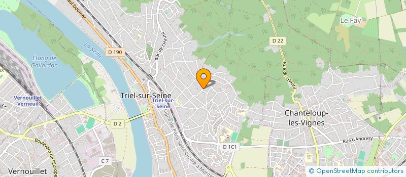 localisation de l'entreprise SCI LVS  PARIS