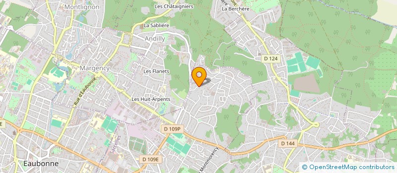 localisation de l'entreprise SCI LW à SOISY-SOUS-MONTMORENCY