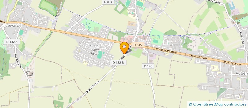 localisation de l'entreprise SCI LW  MASNY