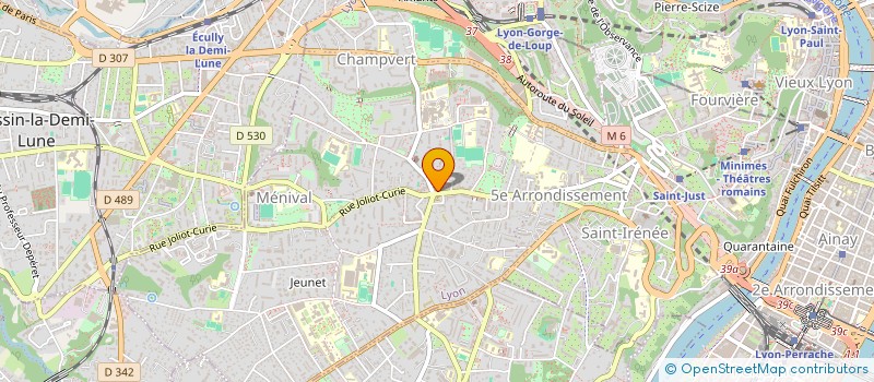 localisation de l'entreprise SCI LWMR  LYON