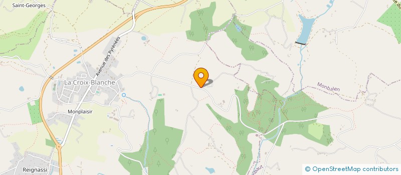 localisation de l'entreprise SCI LY  LA CROIX-BLANCHE