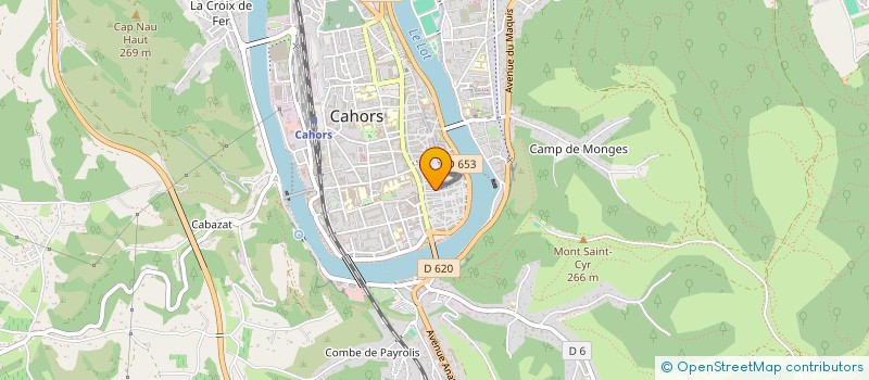 localisation de l'entreprise SCI  LY LOU  CAHORS