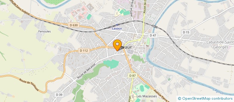 localisation de l'entreprise SCI LY UNG FAUBOURG HUOR à LAVAUR