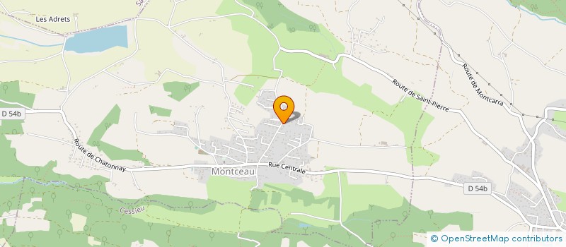 localisation de l'entreprise SCI LYA 38  RUY-MONTCEAU