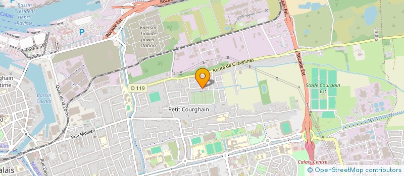 localisation de l'entreprise SCI LYA  CALAIS