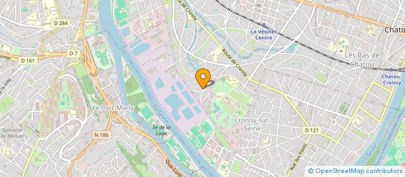 localisation de l'entreprise SCI LYACHA  BOUGIVAL