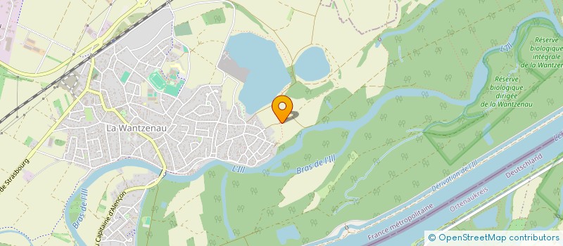 localisation de l'entreprise SCI LYAUTEY  LA WANTZENAU