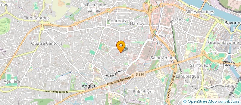 localisation de l'entreprise SCI LYAUTEY IMMO  ANGLET