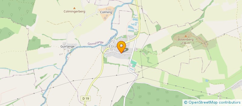 localisation de l'entreprise SCI LYBE  BURTONCOURT