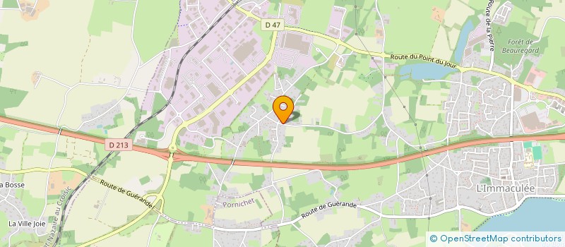 localisation de l'entreprise SCI LYBER'IMMO  SAINT-NAZAIRE