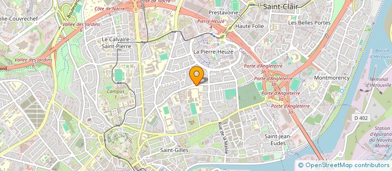 localisation de l'entreprise SCI LYCA à CAEN