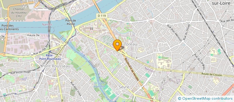 localisation de l'entreprise SCI LYCOPODIUM à NANTES