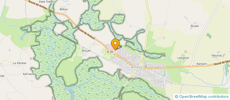 localisation de l'entreprise SCI LYCURNO  AMBON