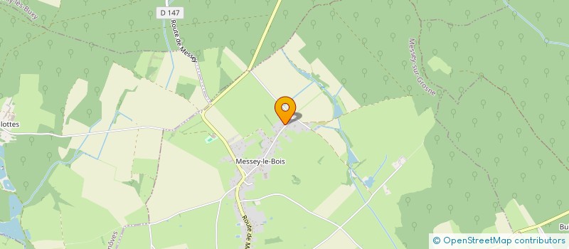 localisation de l'entreprise SCI LYD  MESSEY-SUR-GROSNE