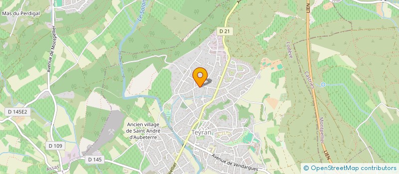 localisation de l'entreprise SCI LYDIA  TEYRAN