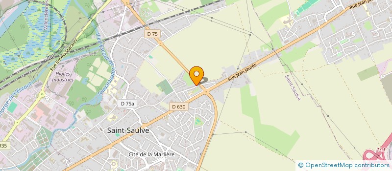 localisation de l'entreprise SCI LYDIA  SAINT-SAULVE