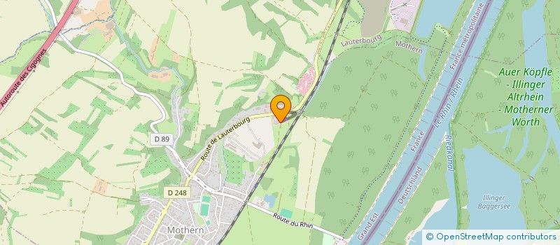 localisation de l'entreprise SCI LYDIE  MOTHERN