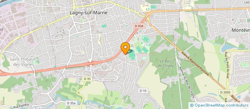 localisation de l'entreprise SCI LYFAQ  LAGNY-SUR-MARNE