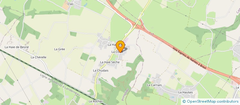 localisation de l'entreprise SCI LYG  PRINQUIAU