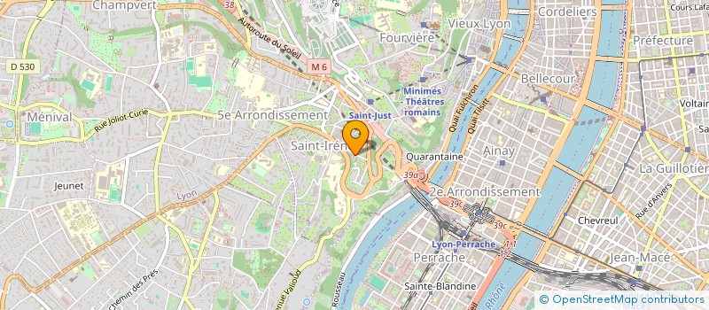 localisation de l'entreprise SCI LYGE  LYON