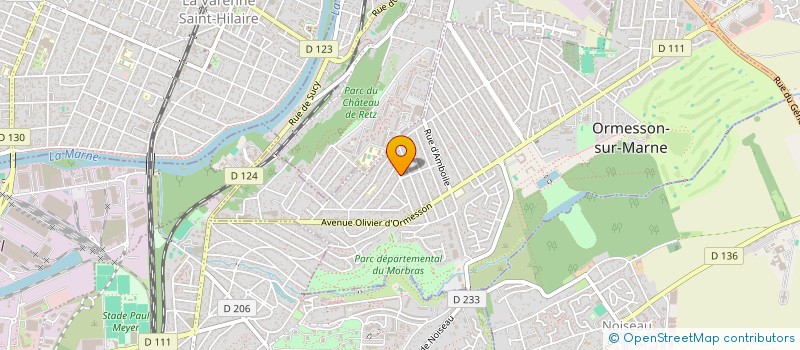 localisation de l'entreprise SCI LYJOCASA  ORMESSON-SUR-MARNE