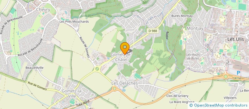 localisation de l'entreprise SCI LYJUPA  GOMETZ-LE-CHATEL