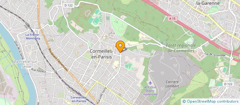 localisation de l'entreprise SCI LYKAMEX  CORMEILLES-EN-PARISIS