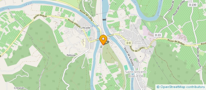 localisation de l'entreprise SCI LYKEN  LUZECH