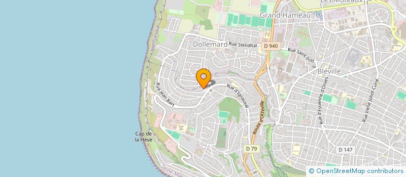 localisation de l'entreprise SCI LYKKE  SAINTE-ADRESSE