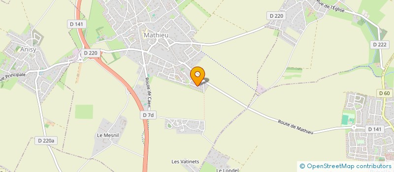 localisation de l'entreprise SCI LYKO  MATHIEU