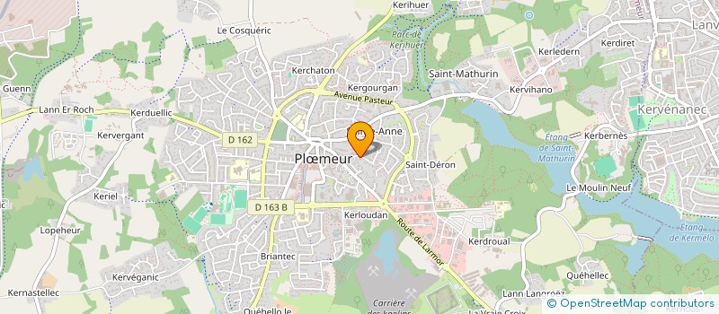 localisation de l'entreprise SCI LYLEO à PLOEMEUR