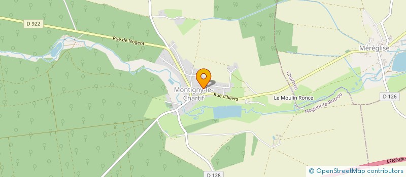 localisation de l'entreprise SCI LYLY DELAGE à MONTIGNY-LE-CHARTIF