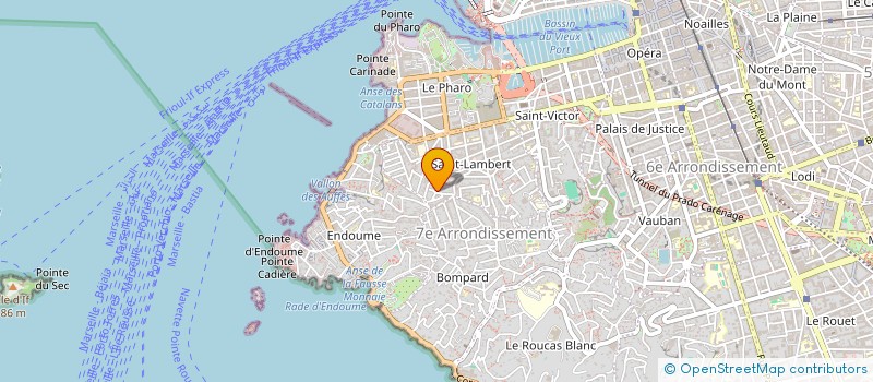 localisation de l'entreprise SCI LYLY07 à MARSEILLE