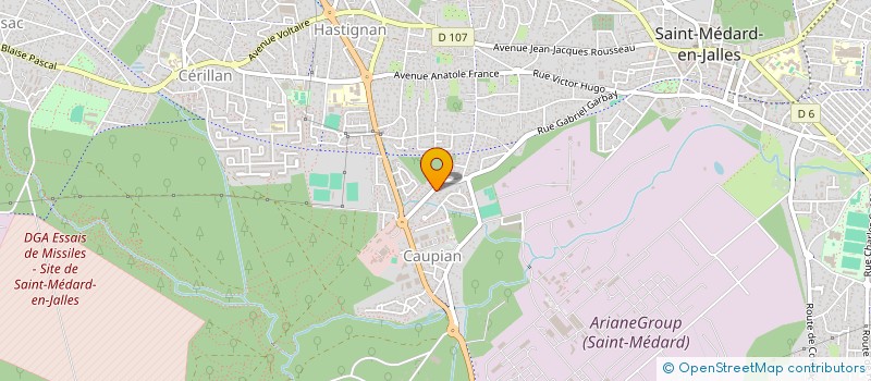 localisation de l'entreprise SCI LYME  SAINT-MEDARD-EN-JALLES