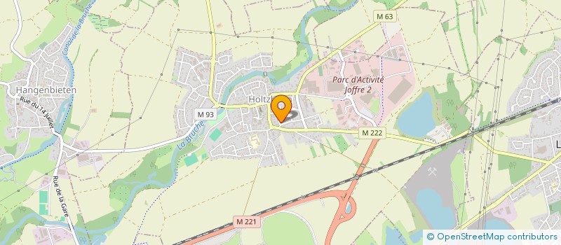 localisation de l'entreprise SCI LYMI  HOLTZHEIM