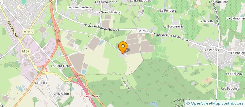 localisation de l'entreprise SCI LYMMO  LES SORINIERES