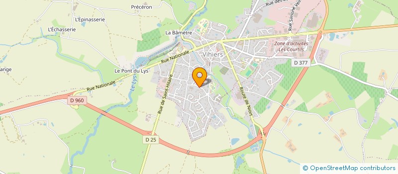 localisation de l'entreprise SCI LYMMO à LYS-HAUT-LAYON