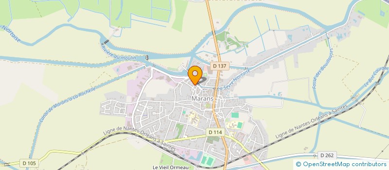 localisation de l'entreprise SCI LYMON  MARANS