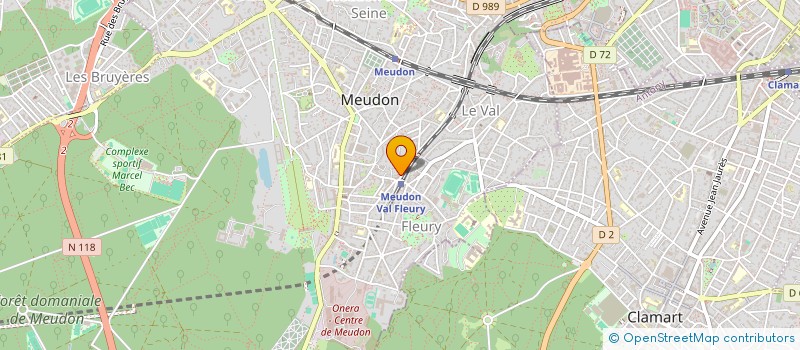 localisation de l'entreprise SCI LYN'AYA  MEUDON