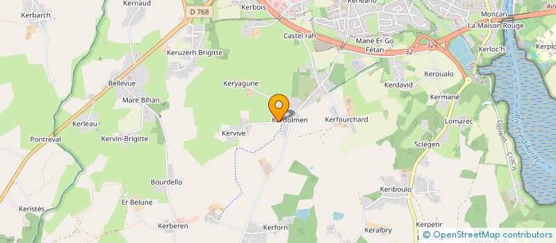 localisation de l'entreprise SCI LYNA à AURAY