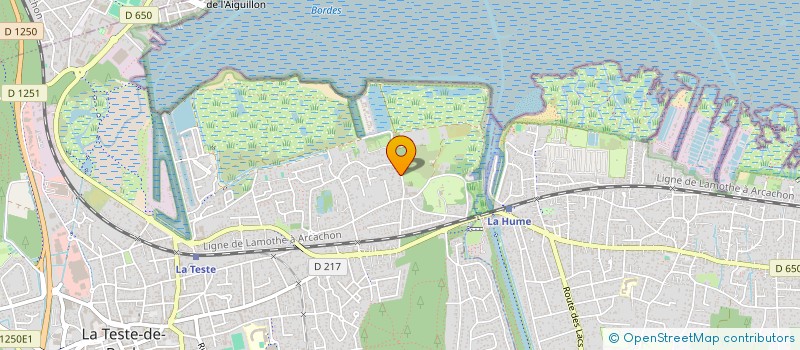 localisation de l'entreprise SCI LYNA à LA TESTE-DE-BUCH