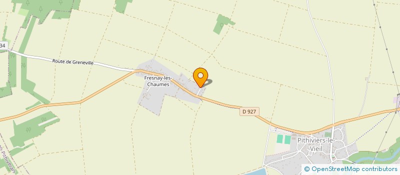 localisation de l'entreprise SCI LYNA  PITHIVIERS-LE-VIEIL