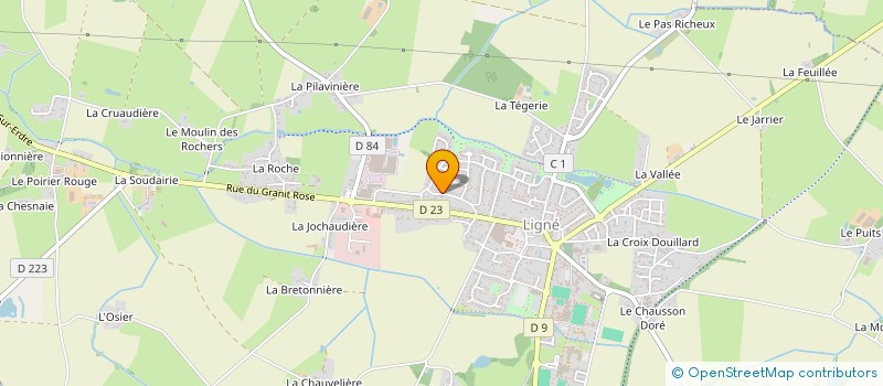 localisation de l'entreprise SCI LYNA  LIGNE