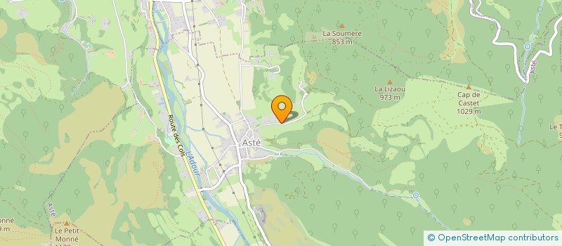 localisation de l'entreprise SCI LYNDFY  ASTE