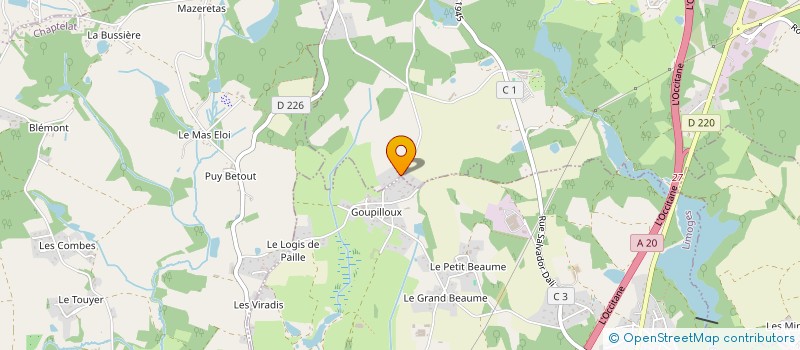 localisation de l'entreprise SCI LYNENCE à BONNAC-LA-COTE