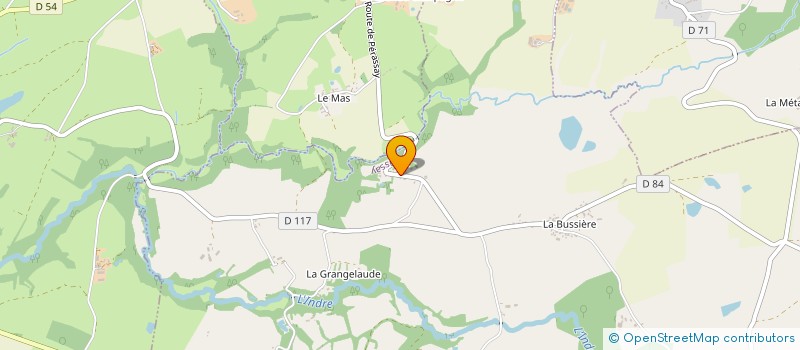 localisation de l'entreprise SCI LYNGOR à PERASSAY