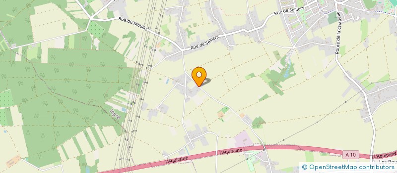 localisation de l'entreprise SCI LYNIS  INGRE